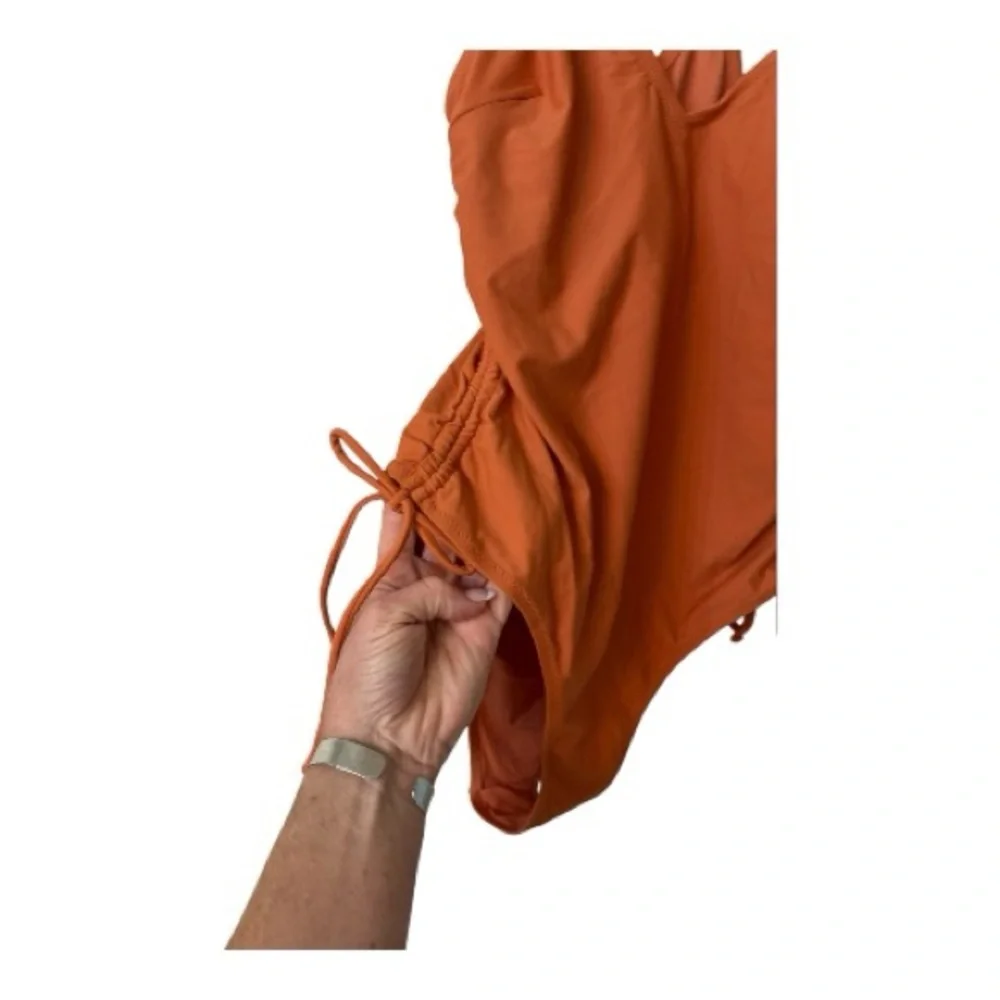 Cupshe Terracotta One Piece Swimsuit